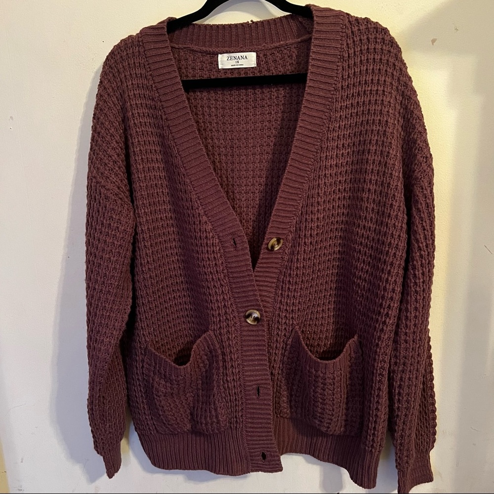 Zenana cardigan with buttons